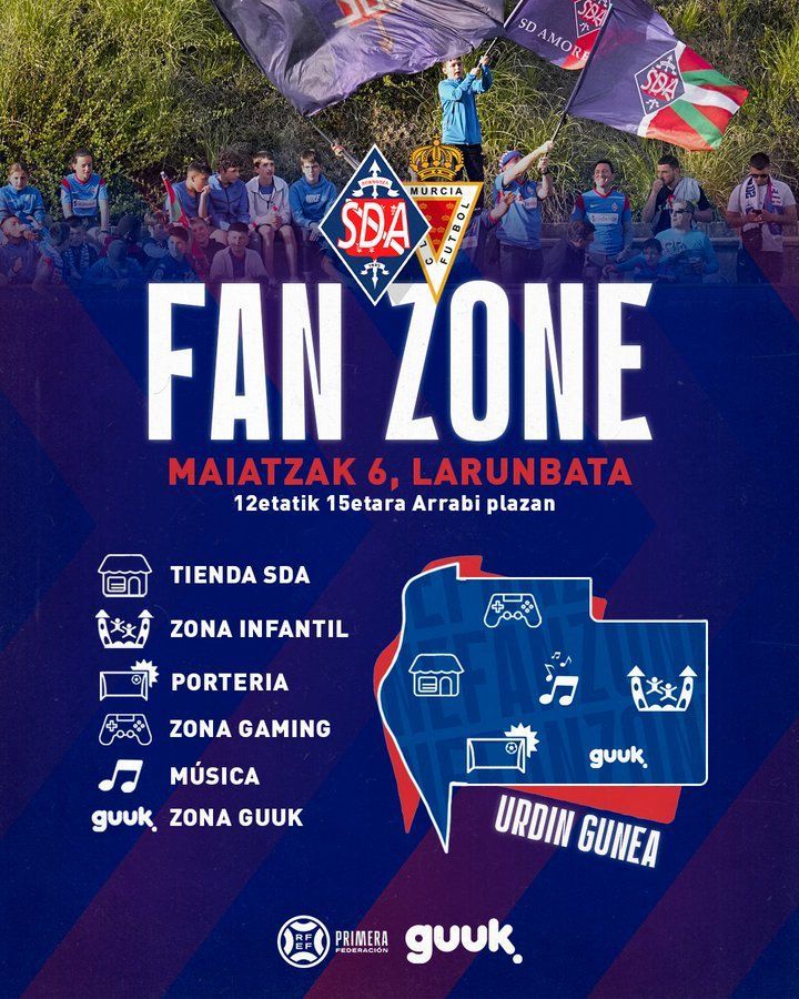 Fan Zone en Amorebieta