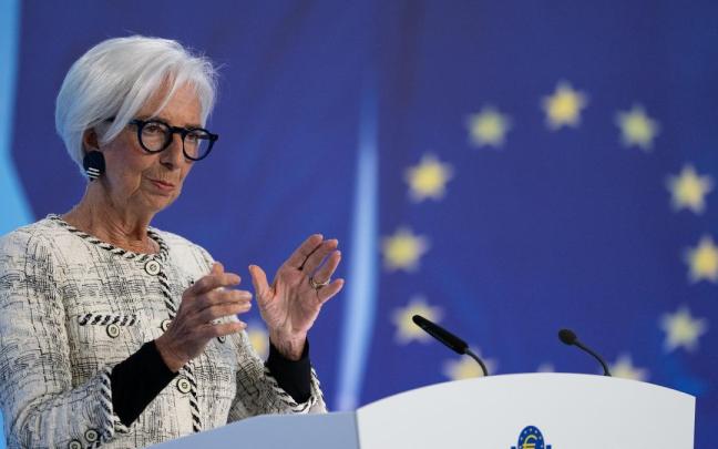 Christine Lagarde, presidenta del Banco Central Europeo.