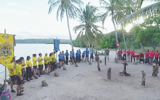 Guabanes, Corocotes y Yocahus, reunidos con Patxi Alonso en 'El Conquis'