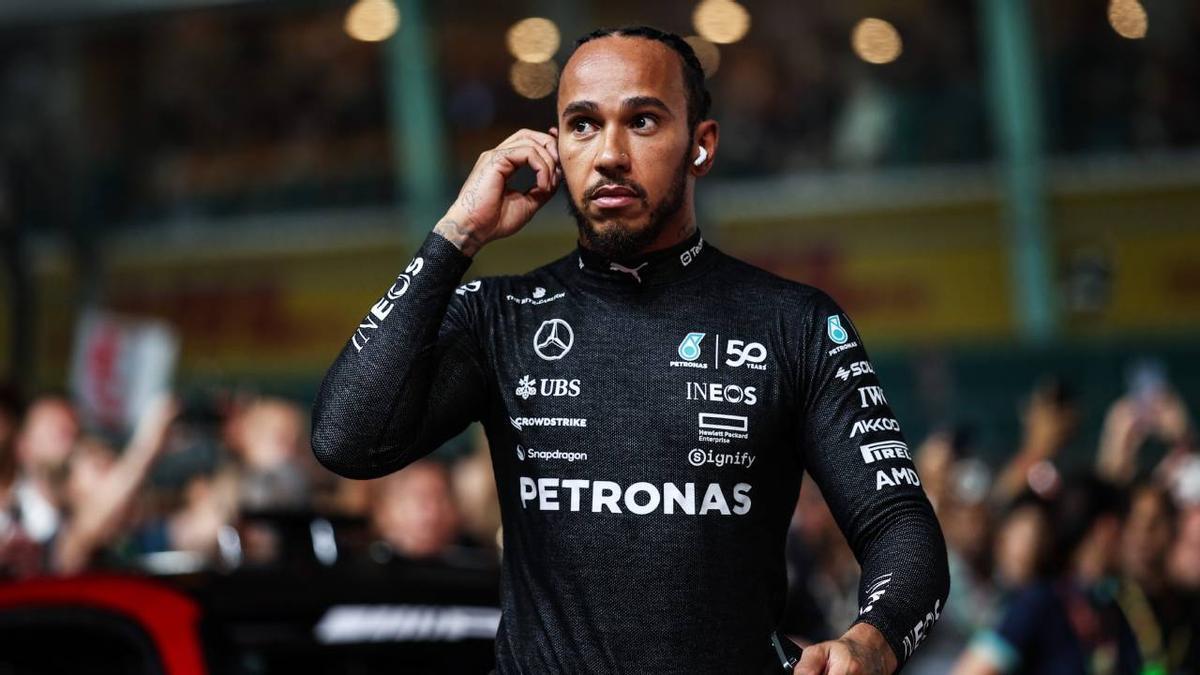 El piloto de Fórmula 1 Lewis Hamilton.