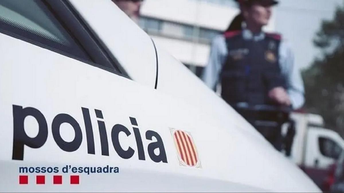 Un coche de los Mossos d'Esquadra.
