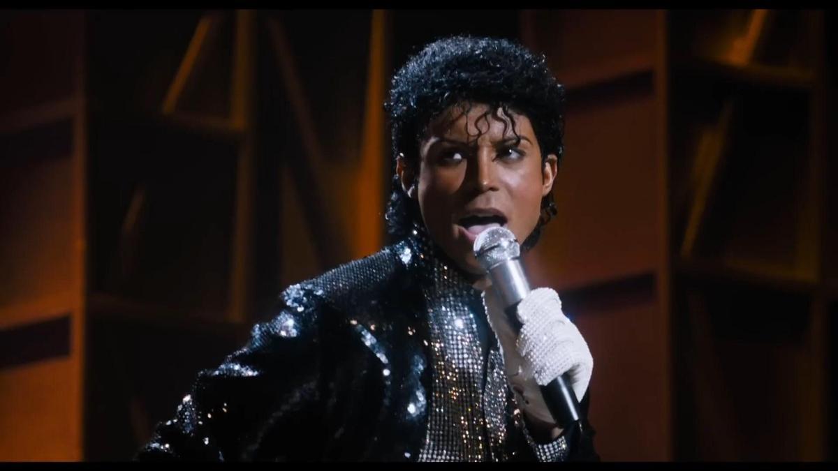 Jaafar Jackson, sobrino de Michael Jackson en la película 'Michael'.