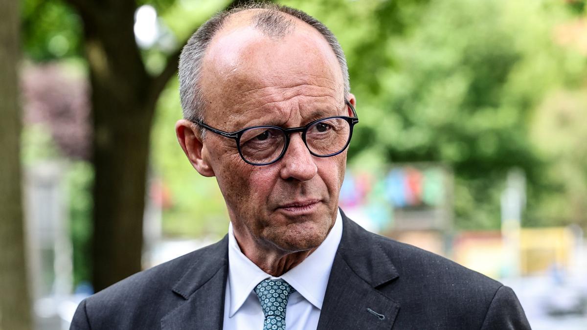 El canciller alemán, Friedrich Merz