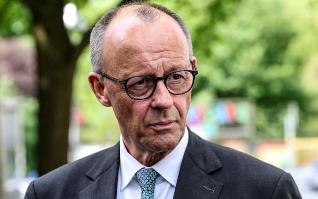 El canciller alemán, Friedrich Merz