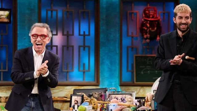 Jordi Hurtado y David Broncano, ayer en 'La Revuelta'