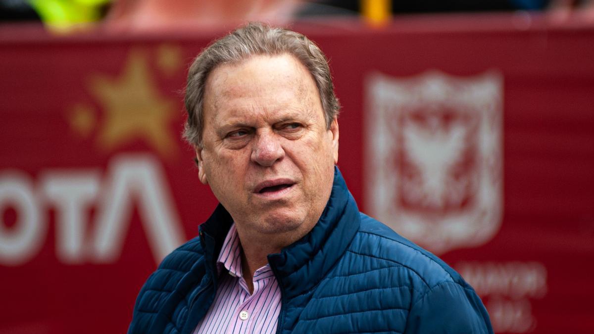 Ramón Jesurún, presidente de la Federación Colombiana de Fútbol.