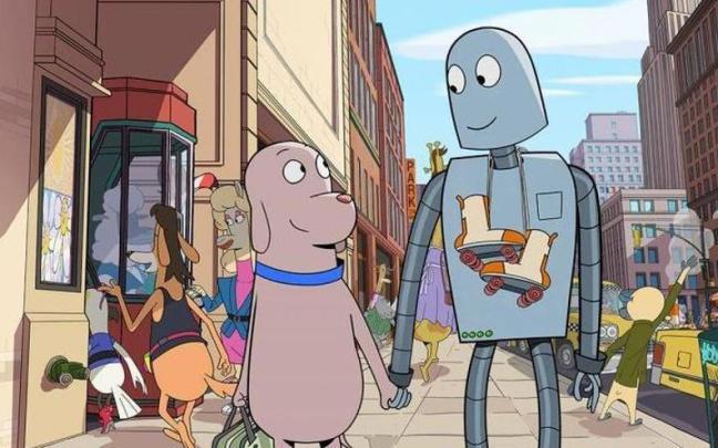 Imagen promocional de 'Robot dreams'. Imagen promocional de 'Robot dreams'.