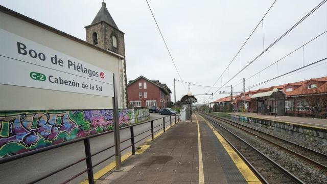 La estación de tren de Boo de Piélagos