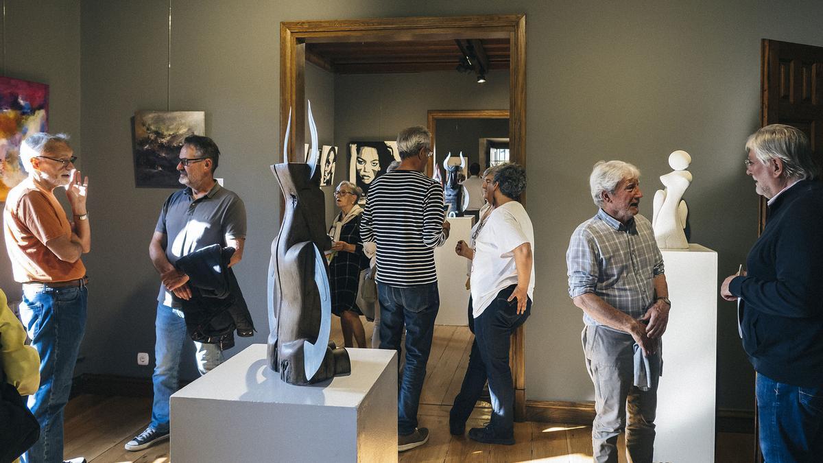 Imagen de la exposición de 'Baionako kortsarioak' en el museo Laboratorium en 2022.