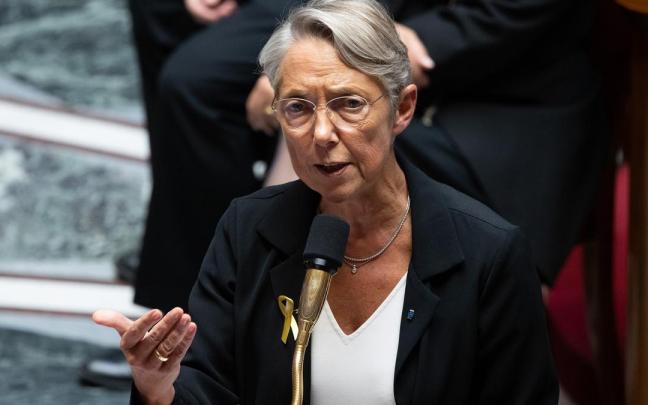 Elisabeth Borne, primera ministra de Francia.