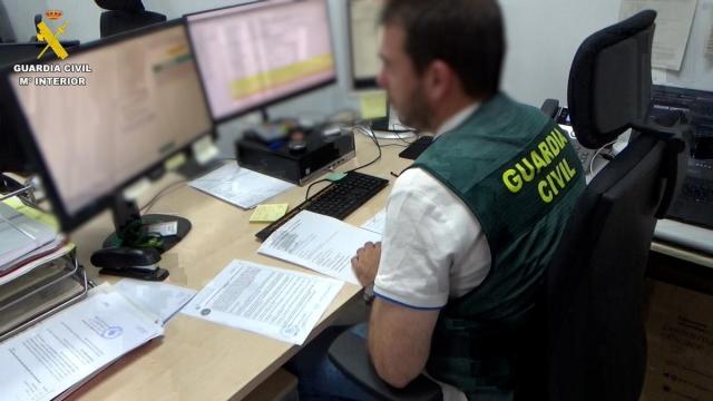 Imagen de un agente de la Guardia Civil.