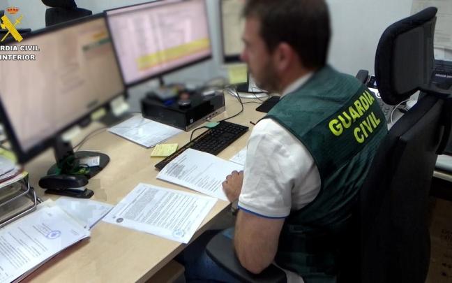 Imagen de un agente de la Guardia Civil.