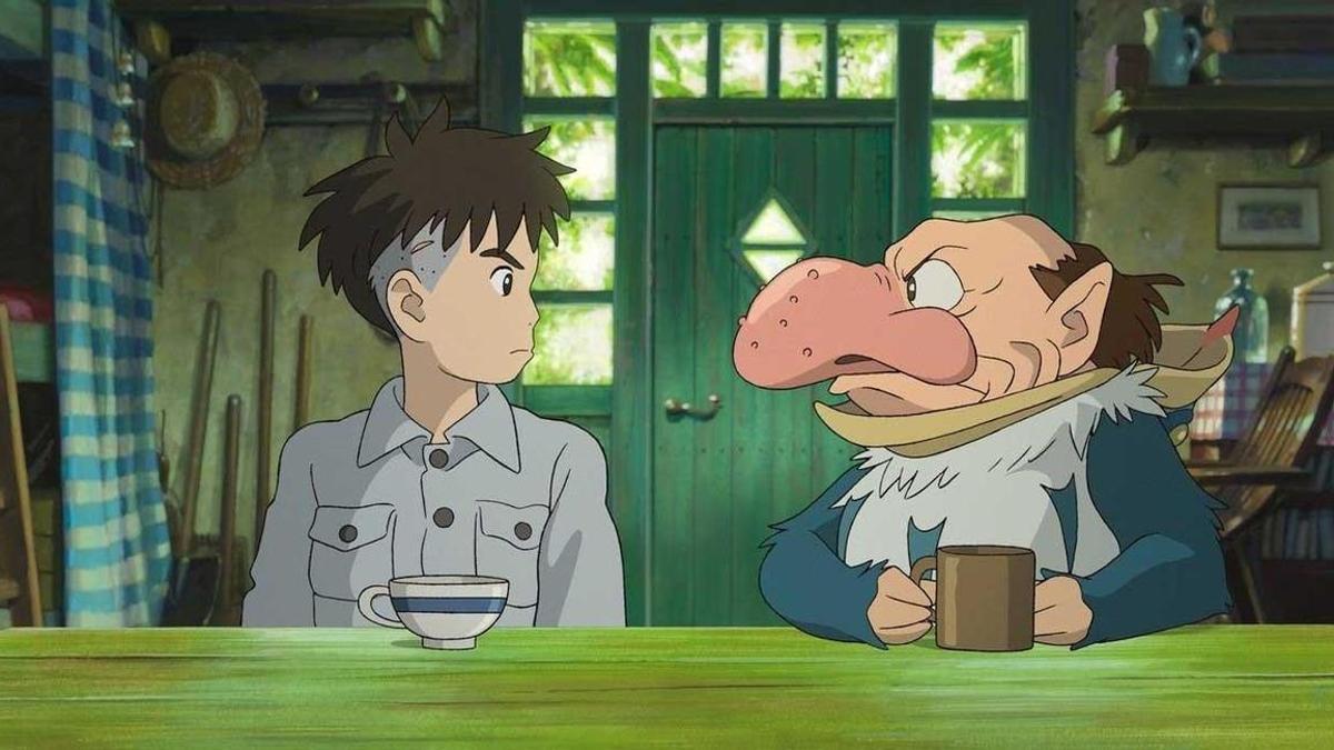 Fotograma de 'El chico y la garza', la última película de Hayao Miyazaki.