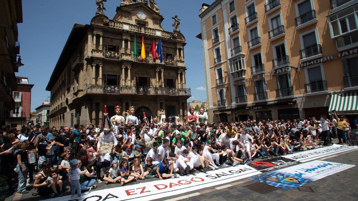 El Casco Viejo de Pamplona celebra su día por todo lo alto