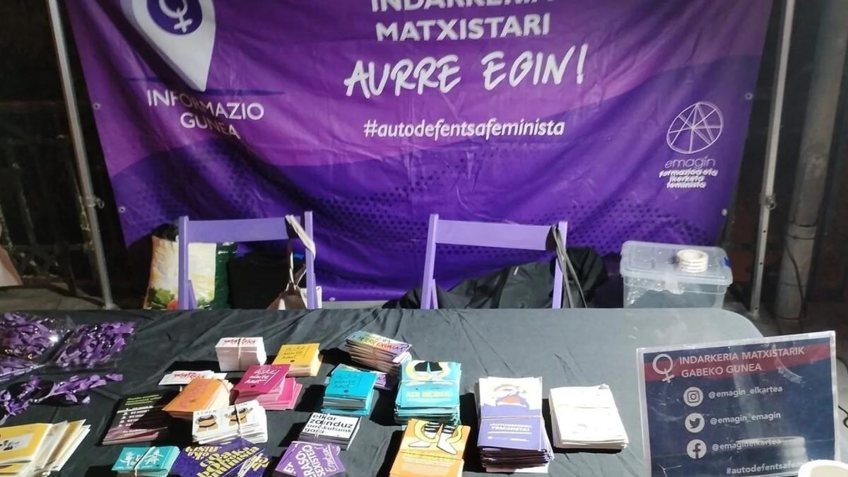 Punto morado.