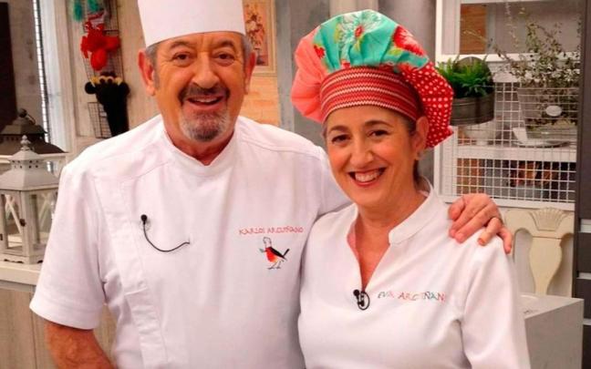 Karlos y Eva Arguiñano