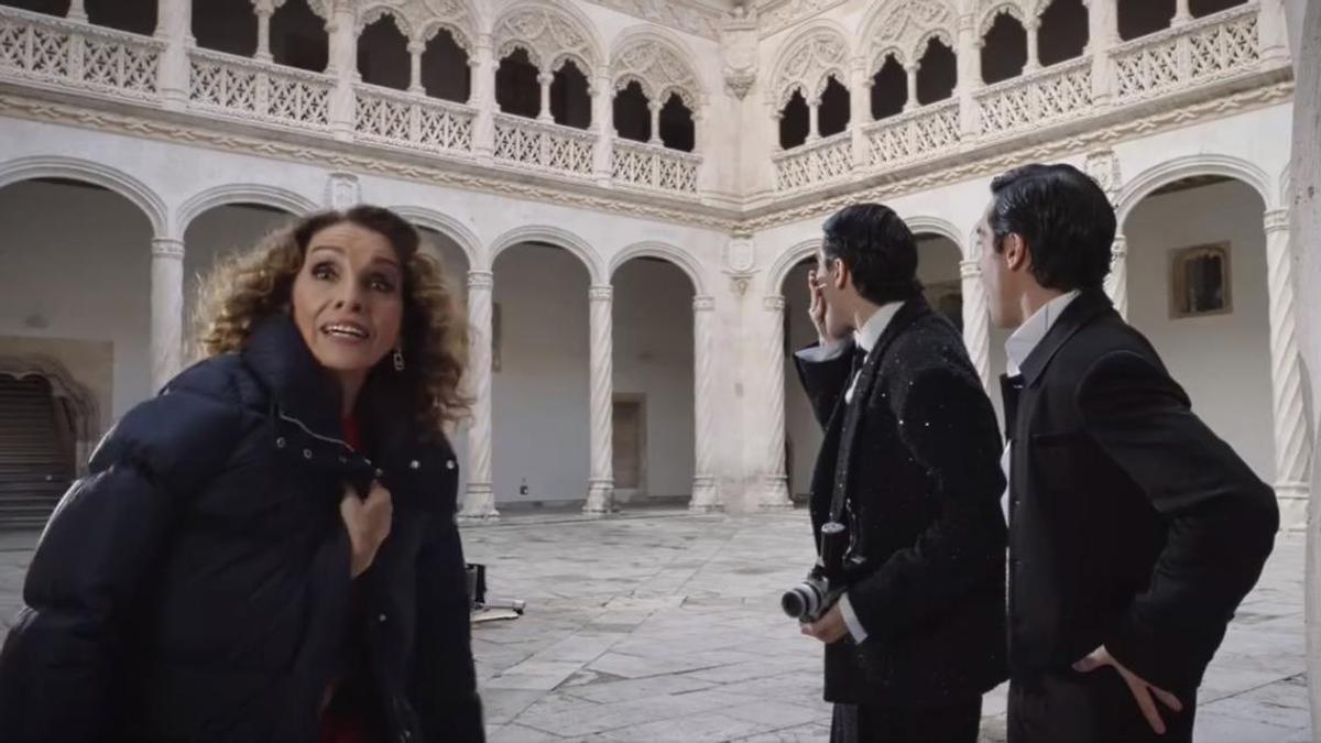 Ana Belén y los Javis en el nuevo anuncio de los Goyas 2024.
