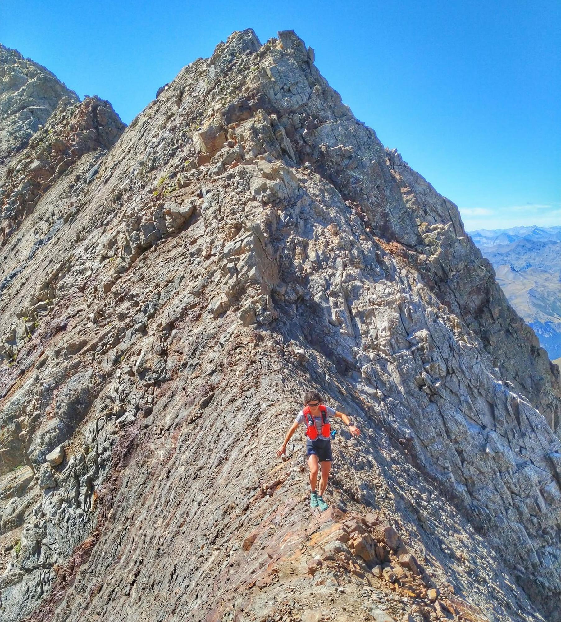 Ainhoa Sanz participó en el Campeonato de España de Trail Running.