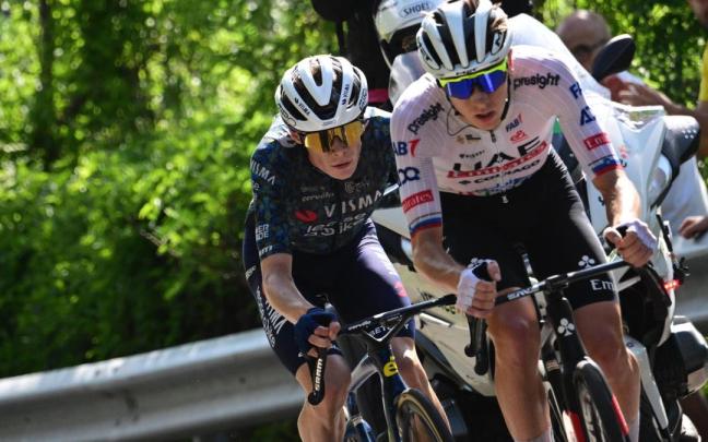 Vingegaard fue capaz de seguir a Pogacar / BERNARD PAPON / POOL Vingegaard fue capaz de seguir a Pogacar