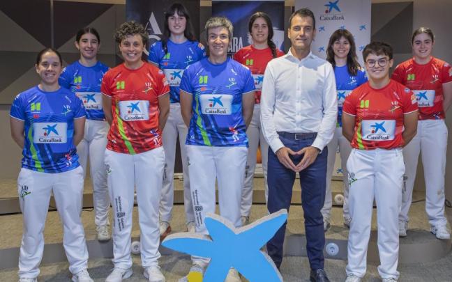 Presentación del Torneo Udara CaixaBank de Ados Pilota.