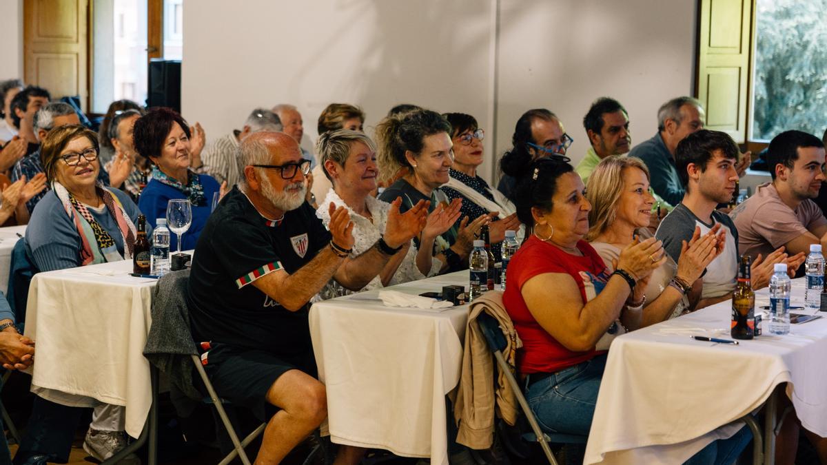 Los asistentes al evento.