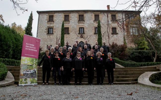Aiztondo Abesbatza, en el palacio Murgia