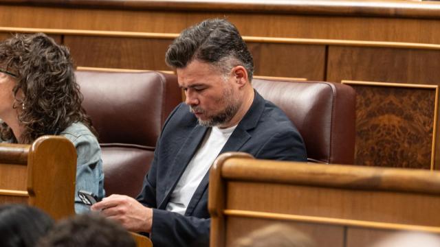 El diputado de ERC, Gabriel Rufián.