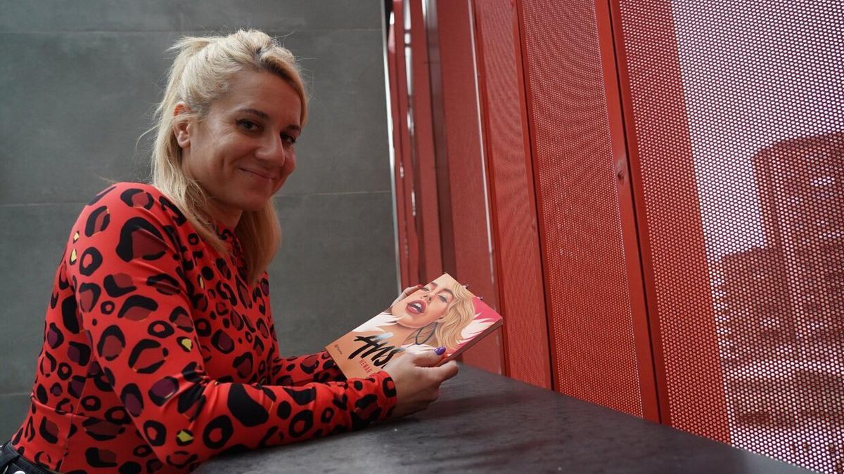 Henar Álvarez con la novela 'Ansia'