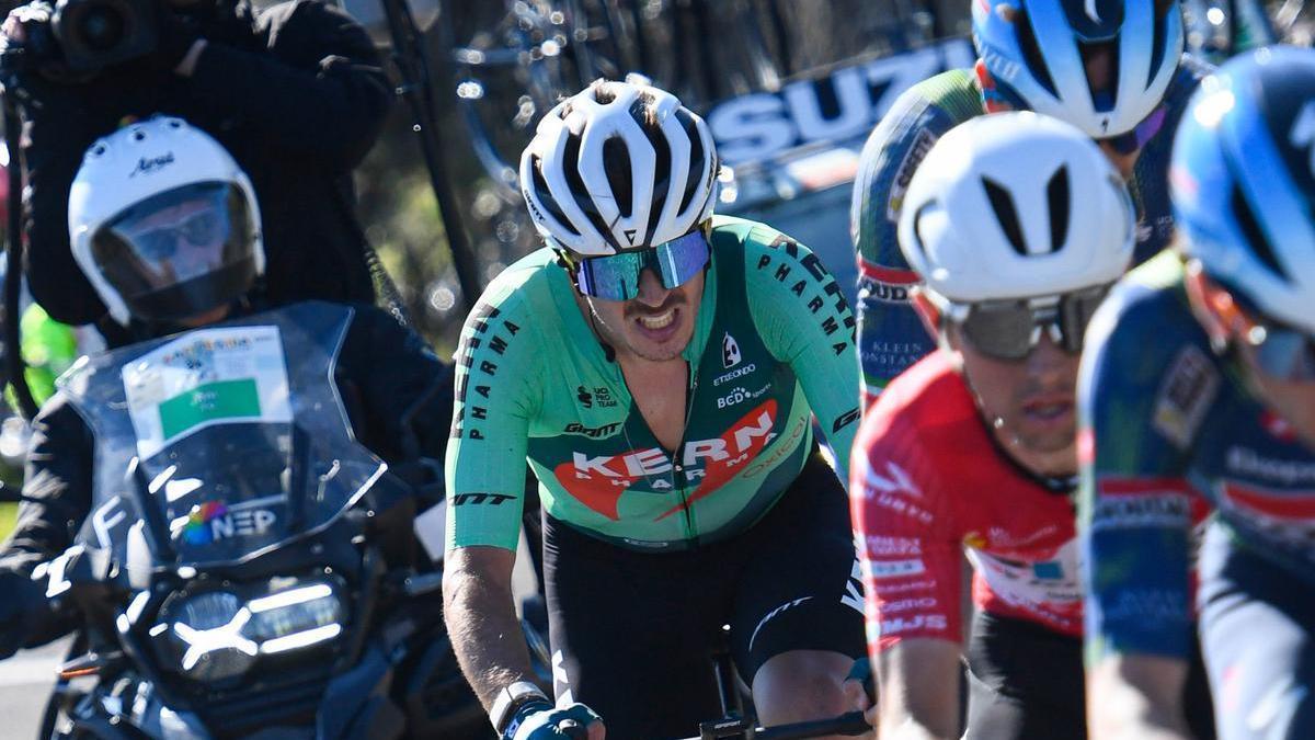 Urko Berrade, protagonista en el Giro de Cerdeña.