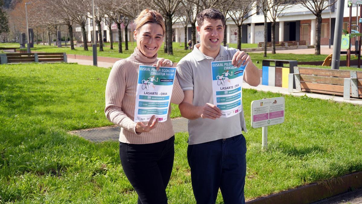 Goizalde Pildain eta Lander Ortega.