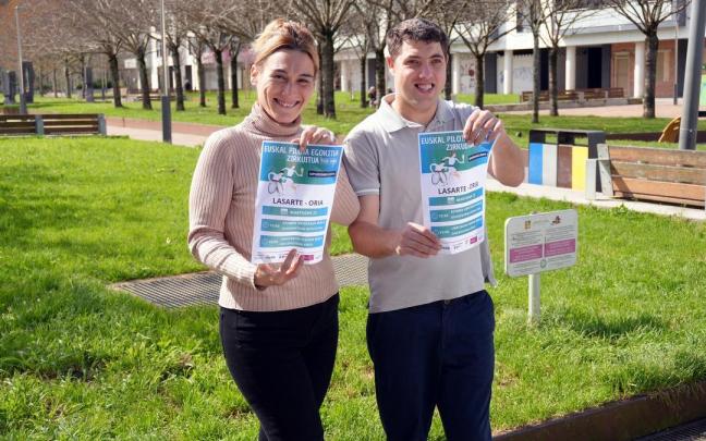 Goizalde Pildain eta Lander Ortega.