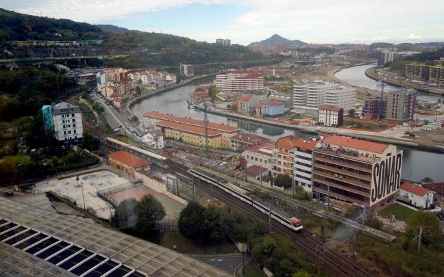Vista general de Olabeaga, donde se desarrollará la actuación urbanística