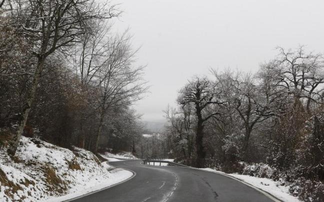 Opakuko portua elurrez estalia