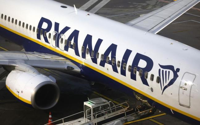 Avión de Ryanair.
