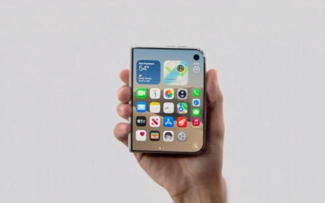 Apple anuncia su primer teléfono plegable, el 