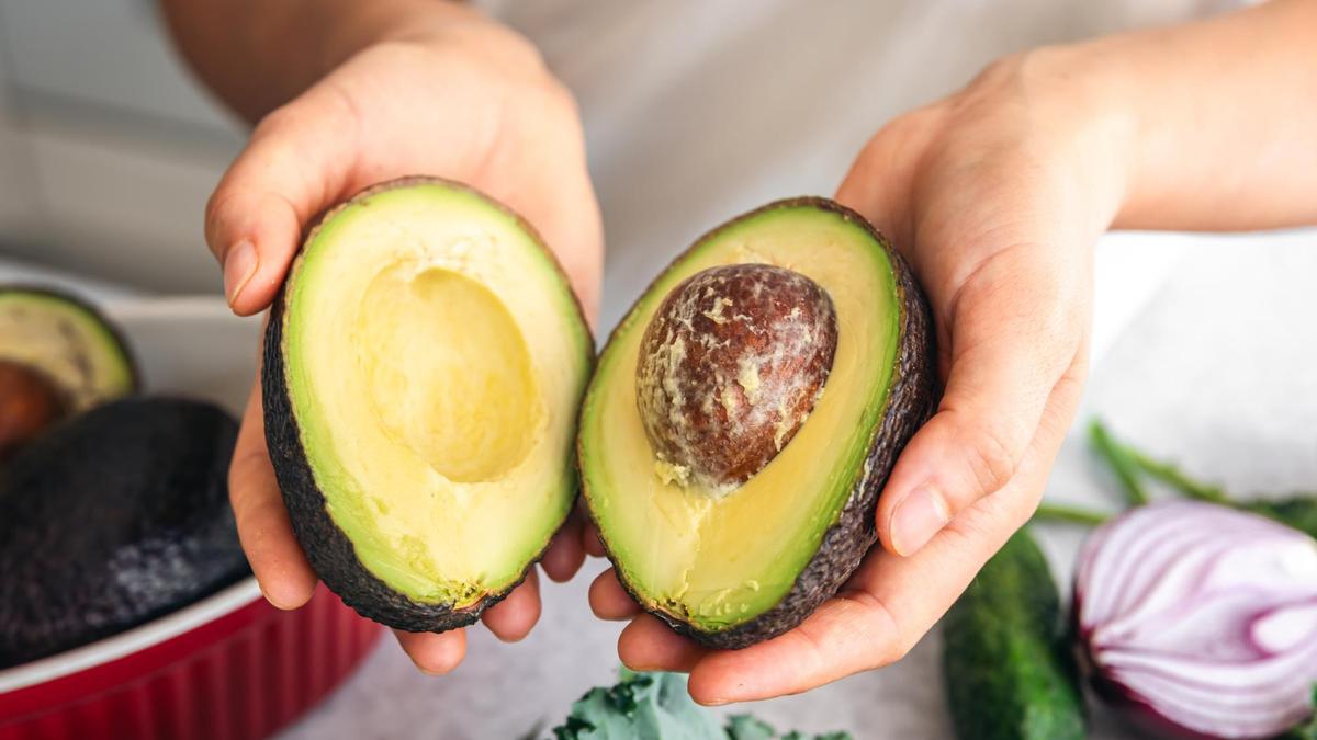 Aguacate abierto