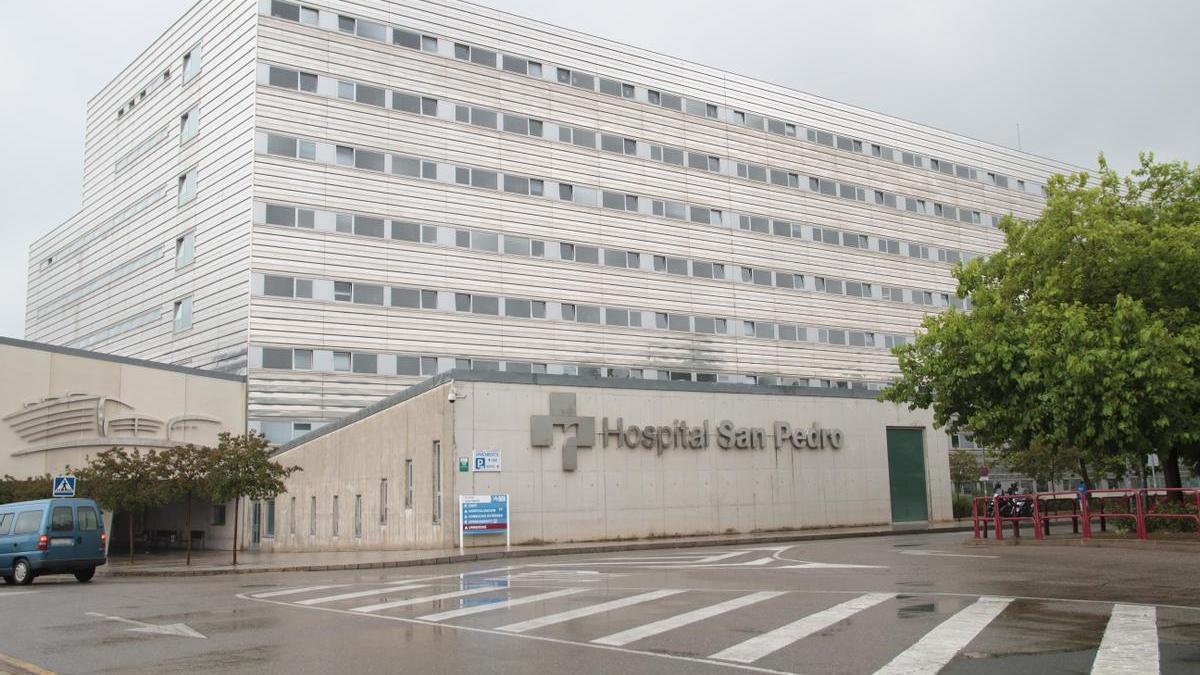 Fachada del Hospital de San Millán-San Pedro de Logroño.