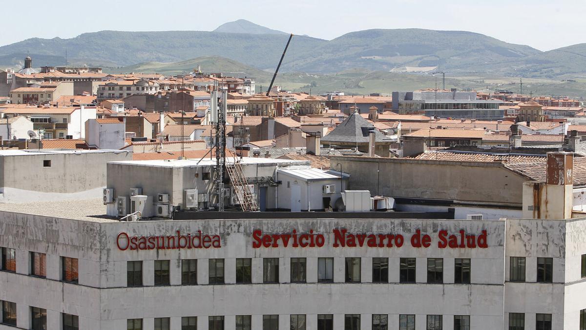 Edificio del Servicio Navarro de Salud-Osasunbidea.