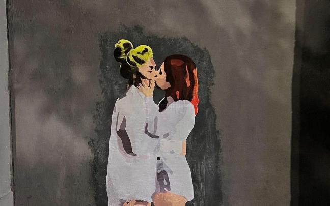 El beso de LKN entre Leire y Amaia.