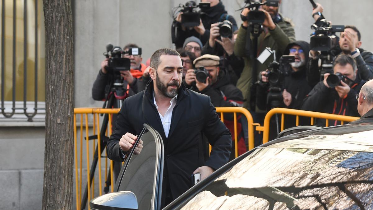 El empresario Víctor de Aldama, a su llegada al Tribunal Supremo.