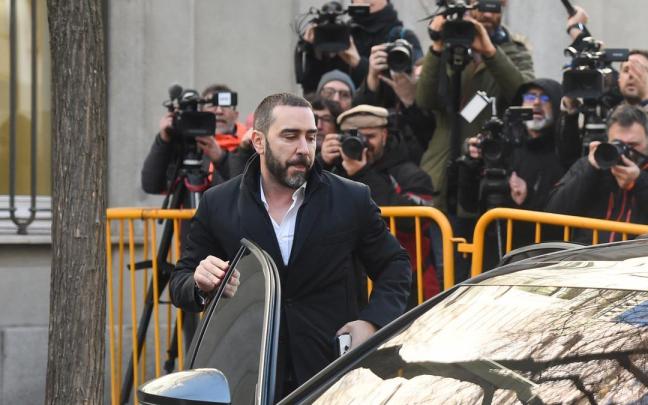 El empresario Víctor de Aldama, a su llegada al Tribunal Supremo.