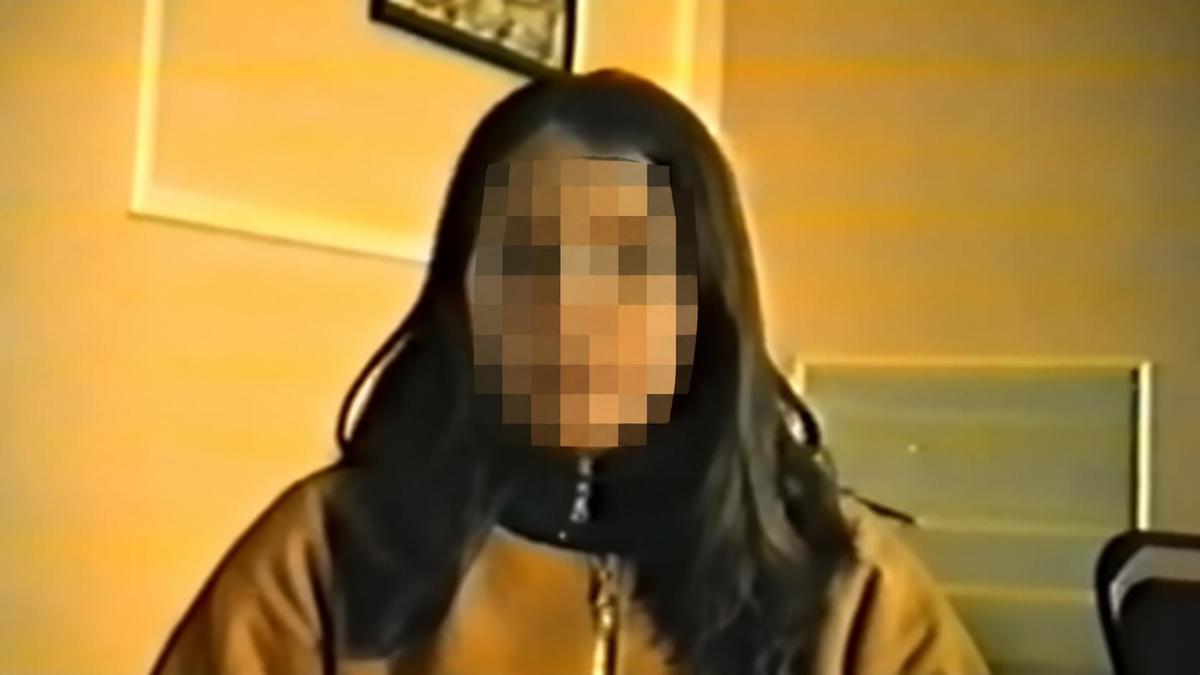 Fotograma de una de las grabaciones difundidas en torno al caso Bar España.