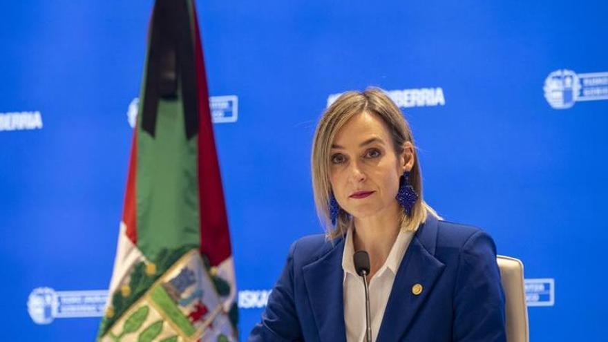 La portavoz del Gobierno Vasco, María Ubarretxena