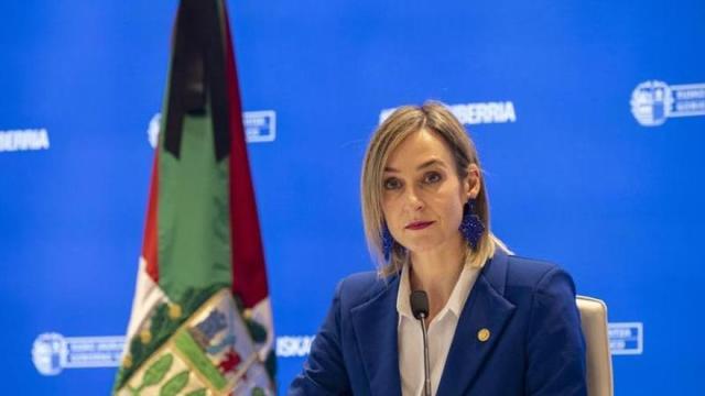 La portavoz del Gobierno Vasco, María Ubarretxena