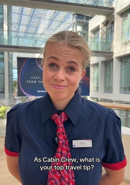 Desde la cuenta de British Airways en TikTok, los empleados han querido compartir algunas recomendaciones tras muchas jornadas viajando de aquí para allá.