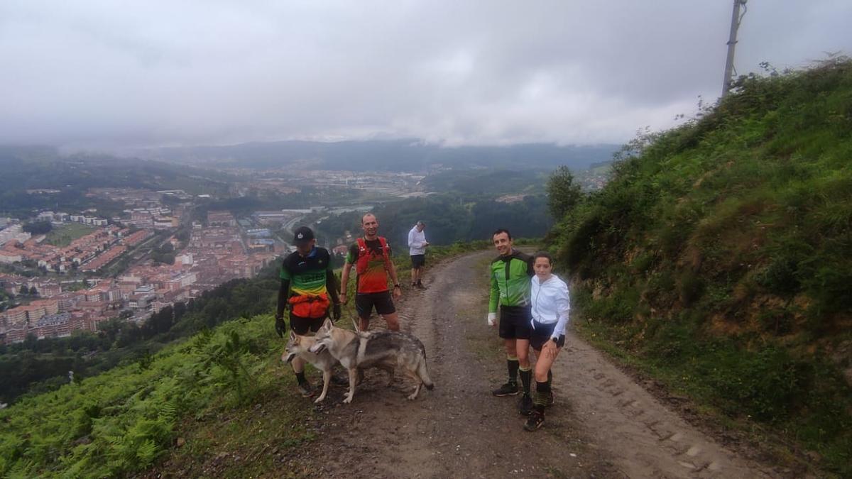 La bonita ruta entre la niebla a Upo y Artanda desde Arrigorriaga