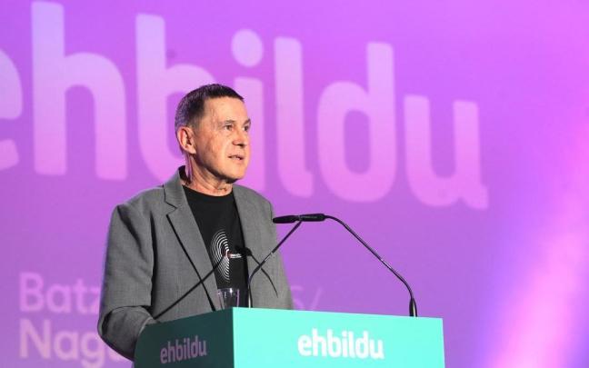 El secretario general de EH Bildu, Arnaldo Otegi
