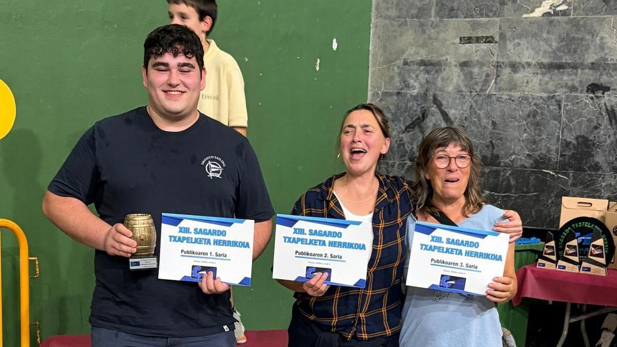 El premio del público fue para el caserío Basabe.