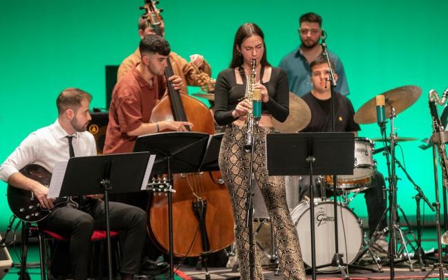 Un grupo de música de cámara de Musikene.