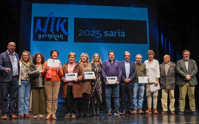 La entrega de premios fue el jueves en el Liceo de Gernika-Lumo
